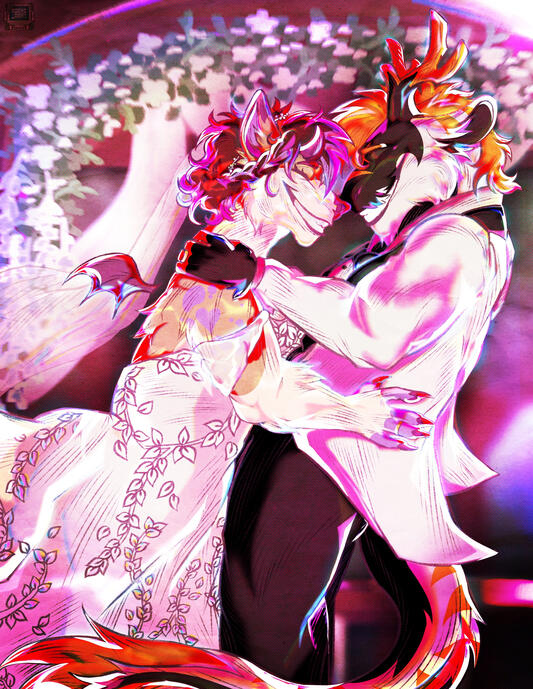 “Wedding Embrace” - Commission